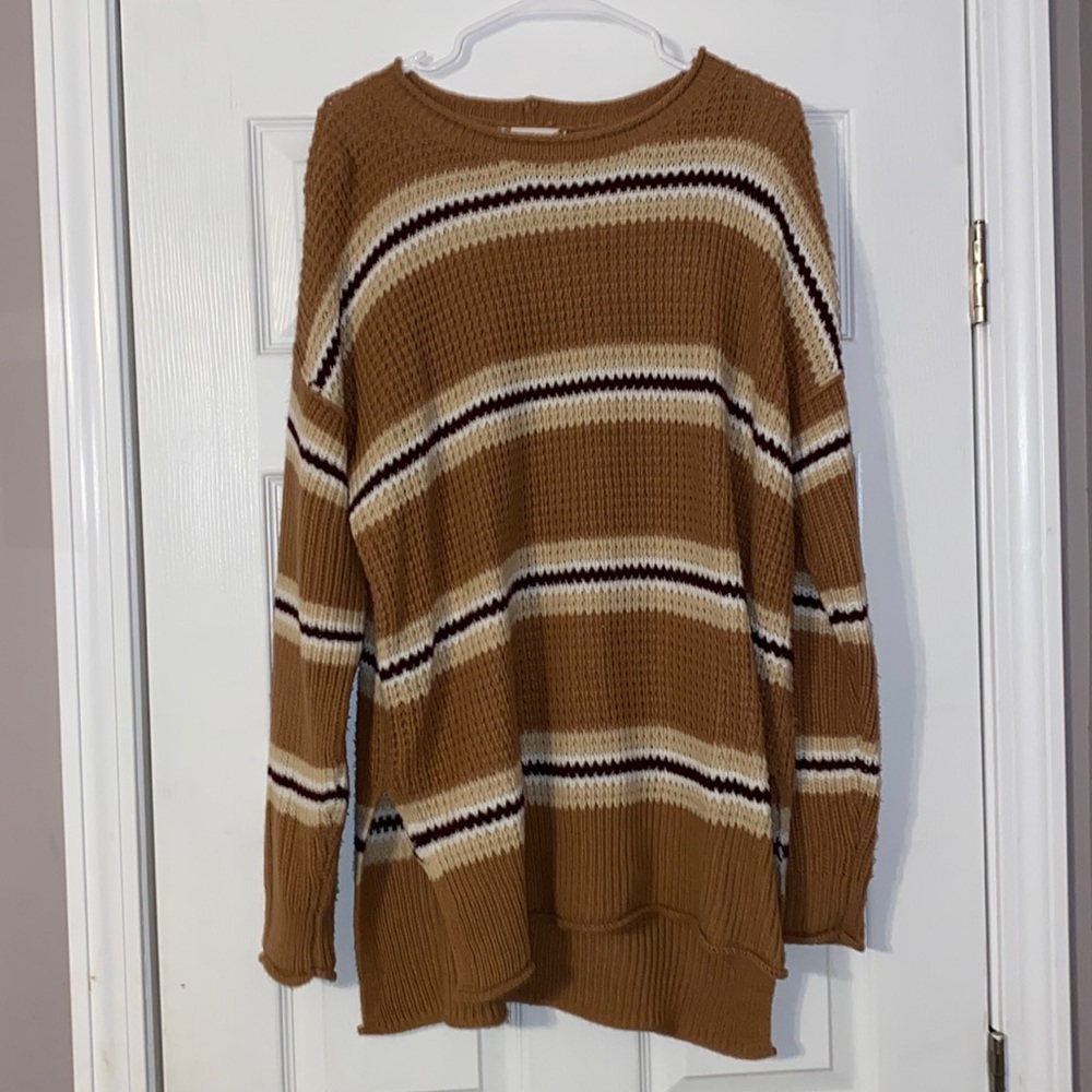 Pink rose sweater